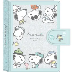 スヌーピー シールバインダー シール帳6穴バインダー Peanuts
