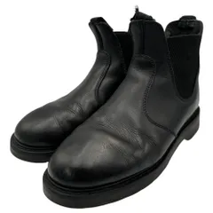 SOLOVAIR × MHL(ソロヴェアー × エムエイチエル マーガレットハウエル) Side-Gore Plain Toe サイドゴア プレーントゥ ブーツ 6(24～24.5cm程度)  ブラック