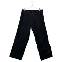 MILKBOY(ミルクボーイ)  90~00's Punk Hem Pocket Red Stitch Cropped Pants 90年 00年代 裾ポケット レッドステッチ クロップドパンツ 0P-0086 FREE(L程度) ブラック×レッドのサムネイル