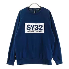 SY32 BY SWEET YEARS スウィートイヤーズ TNS1705-2 スウェットトレーナー  ネイビー系 L [240101580245] メンズのサムネイル