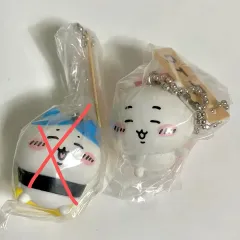 ちいかわ スシ フィギュア キーホルダー ガチャ キーリング / ちいかわ ハチワレ