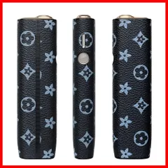 [KOMININA] ケース イルマ i ワン用ケース PUレザー製 360°全面保護 iluma ONE カバー 加熱式たばこ用ケース 耐衝撃 iluma one/イルマ i ワンに対応(ブラック01）