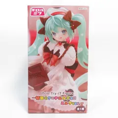中古 未開封品 Trio-Try-iT Figure 初音ミク×チロルチョコ 初音ミク ミルクver. FuRyu/フリュー フィギュア pr02952