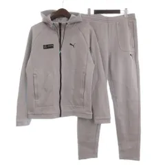 プーマ PUMA メルセデスAMGペトロナスモータースポーツ セットアップ パーカー パンツ 上下セット S グレー