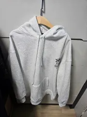 STUSSY ステューシー グレー 起毛 WHO Tシャツ