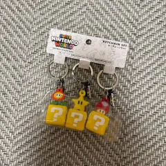 ユニバーサル・スタジオ正規品 スーパーマリオ キーチェーン 3種セット (新品)