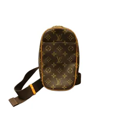 ルイ・ヴィトン LOUIS VUITTON ポシェット・ガンジュ M51870 ブラウン ゴールド金具 モノグラムキャンバス メンズ ボディバッグ