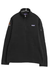 【お得なクーポン配布中!】 パタゴニア ベターセーター ハーフジップ レディース M / 17年製 フリース セーター ジャケット アウトドア プルオーバー ブルゾン 黒 企業