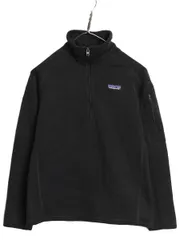 【お得なクーポン配布中!】 パタゴニア ベターセーター ハーフジップ レディース S 19年製 フリース セーター ジャケット アウトドア 裏起毛 プルオーバー ブルゾン 黒
