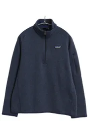 【お得なクーポン配布中!】 パタゴニア ベターセーター ハーフジップ レディース L 17年製 フリース セーター ジャケット アウトドア 裏起毛 プルオーバー ブルゾン 紺