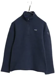 【お得なクーポン配布中!】 パタゴニア ベターセーター ハーフジップ レディース S 14年製 フリース セーター アウトドア ジャケット 裏起毛 プルオーバー ブルゾン 紺
