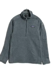 【お得なクーポン配布中!】 パタゴニア ベターセーター ハーフジップ レディース XS 19年製 フリース セーター 裏起毛 ブルゾン プルオーバー ジャケット グレー 企業
