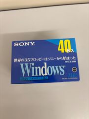 SONY 3.5インチフロッピーディスク 40枚入 - メルカリ