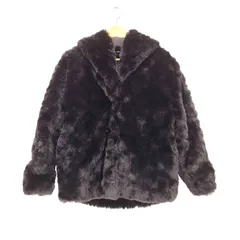 ザラ ZARA フェイクファーショートコート レディース import：M 
