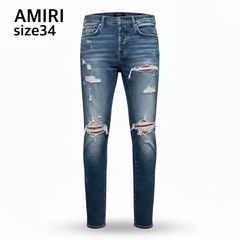 原点にして頂点 最安値 Amiri Stack Jeans indigo 28 - メルカリ