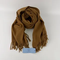 【中古】PRADA プラダ マフラー ブラウン カシミヤ ヴィンテージ レディース【中古美品】HIBUOCHI VINTAGE　HBOC260215A01のサムネイル