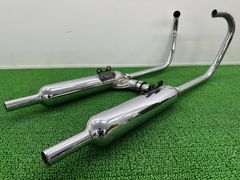 w650 w400 ポッシュ POSH マフラー 車検対応 pcm 廃盤品 希少 - メルカリ