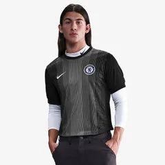 【送料無料・匿名配送】Nike ナイキ チェルシー 25/26 Dri-FIT Stadium GK シャツ 黒 トレーニングシャツ Tシャツ 新品 正規品 並行輸入 日本未発売