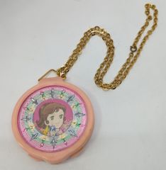昭和レトロ 当時物 魔法のマコちゃん ひみつのコンパクト ペンダント