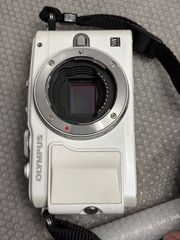 ジャンクOlympus Pen lite E-PL5 ミラーレスカメラ ホワイト - メルカリ