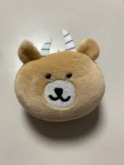 ナガノマーケット 自分ツッコミくま シカ ぬいぐるみ キーホルダー