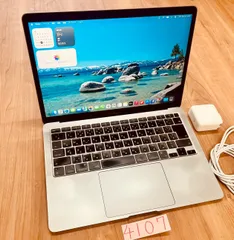 【動作確認済み】 MacBook air 13インチ 2020 アップル Apple M1 16GB 256GB 動画編集可能 カメラ内蔵 ノートPC ノートパソコン SSD搭載 macOSインストール済み 【4107】