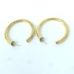 AGATHA 　アガタ 　フープ　ピアス　ゴールドカラー