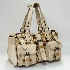 Mulberry Roxanne Handbag Tote Shoulder Bag Vintage Y2K Leather White Purse マルベリー ロクサンヌ ハンドバッグのサムネイル