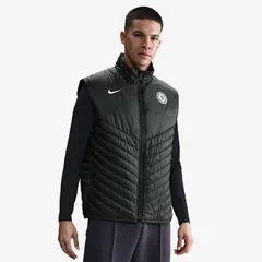 【送料無料・匿名配送】Nike ナイキ チェルシー 25/26 Therma-FIT Windrunner ベスト 緑 新品 正規品