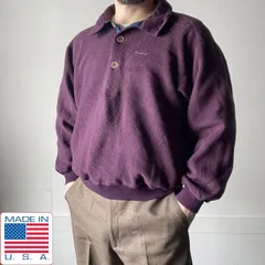 90s USA製 patagonia プルオーバー フリース ジャケット M ワイン系 パタゴニア アメリカ製 90年代 レア ビンテージ D153-18-0053ZV