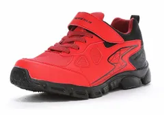【moonstar】SUPERSTAR SS J1218 RED ムーンスター スーパースター レッド 子供靴 キッズ シューズ  抗菌防臭 軽量 ワイド 幅広 スニーカー 運動会 男の子