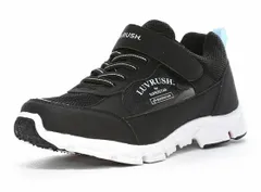 【moonstar】LUVRUSH LV 1221 BLACK ムーンスター ラブラッシュ ブラック 子供靴 キッズ スニーカー スーパースター 防水 抗菌防臭 軽量 ワイド 幅広 運動会 女の子 ジュニア シューズ