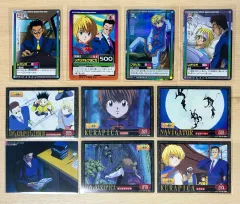 HUNTER×HUNTER 旧作 カード＋ステッカー ゴン(GON) クラピカ レオリオ