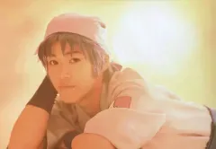 【中古】生写真(男性) 倉本発(重)/横型・上半身・寝そべり・背景ベージュ・キャラクターショット/「ミュージカル 忍たま乱太郎 第8弾 がんばれ五年生!技あり、術あり、初忍務!!」ブロマイド第1弾