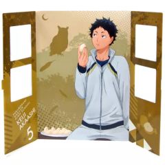 [중고] 원화 일러스트 보드 이치 반 쿠지 하이큐 !! - 쌀을 먹어 고기를 먹어 야채도 먹어?