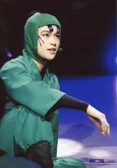 【中古】生写真(男性) 湯本健一(立花仙蔵)/ライブフォト・座り・キャラクターショット/ミュージカル『忍たま乱太郎』 第10弾学園祭トレーディングブロマイド