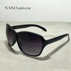 nano universe  ナノユニバース　黒フレーム　サングラス ケース付　グラデレンズのサムネイル