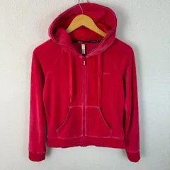 adidas NEO アディダスネオ ベロアパーカー フルジップ ピンク Lサイズ レディース 古着 スポーツMIX Y2K