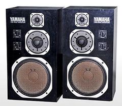 YAMAHA 야마하 NS-1000M 블랙 북 선반 모니터 스피커 시스템 2개 1조
