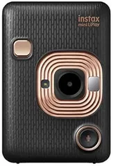 富士フイルムFUJIFILM チェキ インスタントカメラ/スマホプリンター instax mini LiPlay エレガントブラック INS MINI HM1 ELEGANT BLACK
