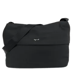 agnes b(アニエスベー) ショルダーバッグ - 黒 斜めがけ