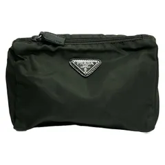 PRADA(プラダ) ポーチ - ダークグリーン