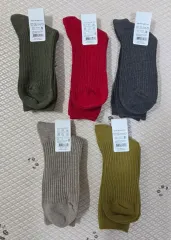 韓国製 *ファッション靴下 *5枚で *1万円 *