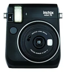 富士フイルムFUJIFILM インスタントカメラ チェキ instax mini 70 ブラック INS MINI 70N BLACK