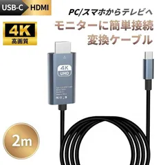 USB Type-C HDMI 変換ケーブル 4K USB-C アダプター