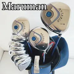 Maruman マルマン METABIO メタバイオ メンズ ゴルフ クラブ セット 初心者 入門 バッグ付き フルセット 右利き パター付　　81Y-49