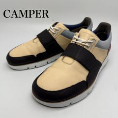 極美品】カンペール PIX レースアップスニーカー 26.0cm - メルカリ