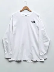 THE NORTH FACE ザノースフェイス 白 長袖Tシャツ