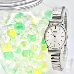 【新品電池】SEIKO セイコー レディース 腕時計 オーバル シルバー 2320-5290 9N0610