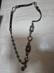 ブラック ヴィンテージ チェーンベルト